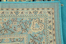 Load image into Gallery viewer, Unique Loom Reza Area Rug, 5' x 8', Turquoise
