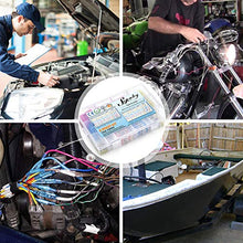 Load image into Gallery viewer, 210pcs Heat Shrink Wire Connectors Sopoby 135 pcs Heat Shrink Crimp Butt Connectors Mixed with 75 pcs Solder Seal Wire Connectors 26-10GA Electrical Connectors Waterproof Assorted Wire cnectors Kit
