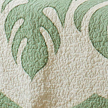 Load image into Gallery viewer, Tommy Bahama | Molokai Collection | Quilt-100% Cotton, Reversible, Soft &amp; Breathable Bedding, Pre-Washed for Added Softness, King, Mint Green
