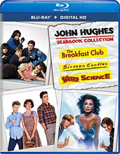 Load image into Gallery viewer, John Hughes Yearbook Collection (The Breakfast Club / Sixteen Candles / Weird Science) (Blu-ray + Digital HD)

