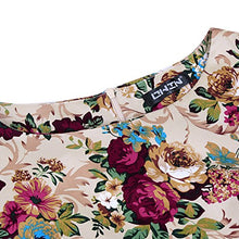 Load image into Gallery viewer, OWIN Women's Vintage 1950's Floral Spring Garden Picnic Dress Party Cocktail Dress
