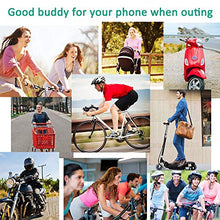 Load image into Gallery viewer, Bovon Bike Phone Mount, (Bolt Design) Sturdy Universal Motorcycle Bicycle Phone Holder Stand Compatible with iPhone Se/ 11 Pro Max/XS Max/XR/X/XS/8/8 Plus/7/7 Plus, Samsung S10/S10 Plus
