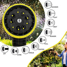 Load image into Gallery viewer, Akarden 50ft Expandable Garden Hose Leakproof Lightweight Retractable Water Hose with 9 Function Nozzle 3750D Expanding Garden Hoses Durable Outdoor Gardening Flexible Hose for Watering

