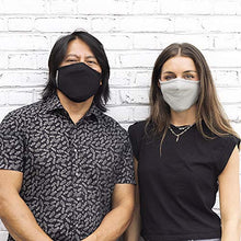 Load image into Gallery viewer, Safe+Mate x Case-Mate - Cloth Face Mask - Washable &amp; Reusable - Adult S/M - Cotton - with Filter - 3 Pack - Black/Navy/Gray (SM043264)
