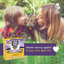 Load image into Gallery viewer, Zen Panther Calming Collar for Cats – Pheromone Cat Calm Collar - Anxiety Relief Lavender Scent - Reduces Stress – Adjustable 15” Relaxing Collar for Kitten – Stop Aggression and Anxious Behavior
