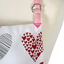 Load image into Gallery viewer, DII Valentine's Day Collection Kitchen, Apron, Hearts Collage
