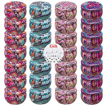 Load image into Gallery viewer, Ahyiyou DIY Candle Tins 28 Piece, Round Containers with Lids&amp; Cotton Wicks for Candle Making, Arts &amp; Crafts, Storage &amp; More
