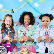 Load image into Gallery viewer, Party Popteenies – Party Pack – 6 Surprise Popper Bundle with Confetti, Collectible Mini Dolls and Accessories, for Ages 4 and Up (Styles Vary)

