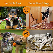 Load image into Gallery viewer, BK PRODUCTS LLC Dog Toys - 13 Puppy Dog Rope Toys - Chew Toy for Puppy Small and Medium Dogs - Puppy Chew Toys - Dog Toy Pack - Set of 13 Chew Toys and Teething Toys with Bonus Storage Bag
