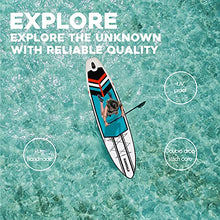 Load image into Gallery viewer, RANGALii 11' Foot Inflatable SUP Stand Up Paddle Board(32" Wide, 6" Thick) Durable with Adjustable Paddle, Backpack, Pump and Leash (Lake Blue)
