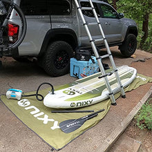 Load image into Gallery viewer, NIXY SUP Pump, Electric Air Pump for Inflatable Stand Up Paddle Boards 1 to 20PSI High Pressure, 12V Dual Stage &amp; Auto-Off Function - 7 Nozzles Great for Inflatable SUP, Kayaks, Boats &amp; Rafts

