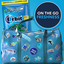 Load image into Gallery viewer, ORBIT Peppermint, Spearmint, &amp; Wintermint Assorted Sugar Free Chewing Gum Bulk Pack, 13.4 oz 200-Piece Bag
