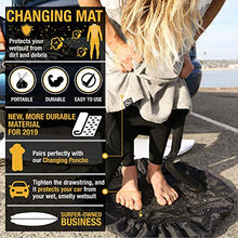 Load image into Gallery viewer, Ho Stevie! Durable Wetsuit Changing Mat/Waterproof Dry-Bag for Surfers (Black)
