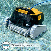 Load image into Gallery viewer, Dolphin Triton PS Robotic Pool Vacuum Cleaner with Universal Caddy and Classic Caddy Cover, Ideal for In-Ground Swimming Pools up to 50 Feet
