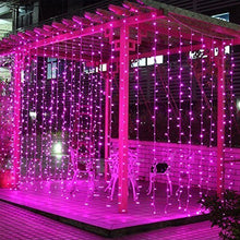 Load image into Gallery viewer, Fairy Lights Easter String Lights 33ft 100 LED with Memory Modes Controller, Extendable Outdoor Lights Decorations for Bedroom, Wedding, Christmas, Festival Party, Patio, Indoor and Outdoor (Pink)
