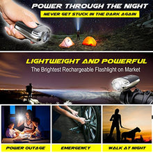 Load image into Gallery viewer, BLITZU Gator 390 USB Rechargeable LED Bike Light Set, Bicycle Headlight Front &amp; Free Rear Back Tail Light. Waterproof, Easy to Install for Kids Men Women Road Cycling Safety Commuter Flashlight Black
