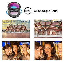 Load image into Gallery viewer, Apexel Phone Photography Kit-Flexible Phone Tripod +Remote Shutter +4 in 1 Lens Kit- 18X Telephoto Lens, Fisheye, Macro &amp; Wide Angle Lens for iPhone 11/XS Max/XR/ XS/X 8 7 Plus Samsung OnePlus Phones
