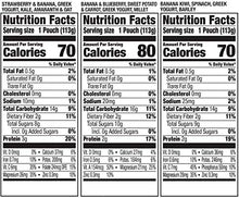 Load image into Gallery viewer, Plum Organics Baby Food Pouch | Mighty 4 | Variety Pack | 4 Ounce | 18 Pack | Organic Food Squeeze for Babies, Kids, Toddlers
