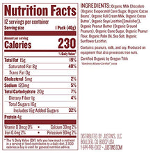 Load image into Gallery viewer, Justin's Organic Milk Chocolate Peanut Butter Cups, Rainforest Alliance Certified Cocoa, Gluten-free, Responsibly Sourced, 12 Packs of 2-Cups each
