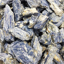 Load image into Gallery viewer, Natural Crystal Raw Gemstone Blue Kyanite Minerals Raw Cyanite Rough Sappare Disthene Crystal Jade Quartz (50g-60g)
