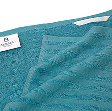 Load image into Gallery viewer, Premium Kitchen Towels (20”x 28”, 6 Pack) – Large Cotton Kitchen Hand Towels – Flat &amp; Terry Towel – Highly Absorbent Tea Towels Set with Hanging Loop (Aqua)
