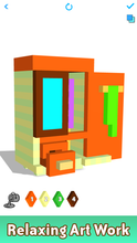 Load image into Gallery viewer, Furniture 3D Color by Number - Voxel Coloring Book
