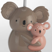 Load image into Gallery viewer, Lambs &amp; Ivy Calypso Lamp Pink/Gray Koala Nursery Lamp with Shade &amp; Bulb
