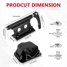 Load image into Gallery viewer, ALAVENTE Universal Quick Release Bike Front Fork Mount Bracket Set Bicycle Stand Holder Car Rack Carrier for Most Vehicle Truck Pickup Bed Storage Travelling Riding Supplies
