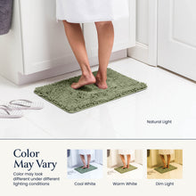Load image into Gallery viewer, BELADOR Bathroom Rugs Sets 2 Piece - Plush Bath Mat Set Quick-Dry Soft Chenille Bathroom Mat with Rubber Backing, Absorbant Bathroom Rug Set, Washable Bath Rugs for Bathroom - Bath Mats 24x17 + 30x20
