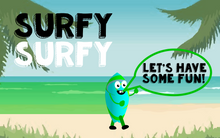 Load image into Gallery viewer, Surfy Surfy Surfboard Subway Remage Adventures Summer Beach Time Clash
