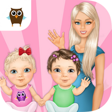 Load image into Gallery viewer, Sweet Baby Girl Twin Sisters Care - Pregnant Mommy Helper
