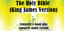 Load image into Gallery viewer, King James Bible Audio &amp; Text
