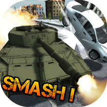Load image into Gallery viewer, Tank Rushing on Road
