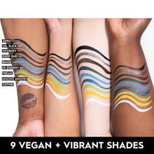 Load image into Gallery viewer, URBAN DECAY 24/7 Inks Liquid Eyeliner Pen – Water-Resistant, Smudge-Proof – Up to 24HR Wear – Ergonomic Grip – Vegan &amp; Cruelty Free – Deep End (Teal Shimmer, Brush Tip)
