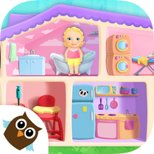 Load image into Gallery viewer, Sweet Baby Girl Doll House - Play, Care &amp; Bed Time

