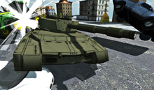 Load image into Gallery viewer, Tank Rushing on Road
