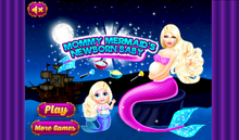Load image into Gallery viewer, Mommy Mermaid Newborn Baby
