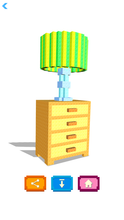 Load image into Gallery viewer, Furniture 3D Color by Number - Voxel Coloring Book
