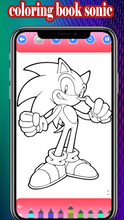 Load image into Gallery viewer, new Blue Нedgеhоg Game Coloring for kids
