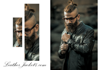Load image into Gallery viewer, Leather Jacket 4
