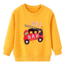Load image into Gallery viewer, Jumping Meters New Arrival Animals Kids Sweatshirts Cartoon Boys Girls Autumn Winter Hooded Toddler Long Sleeve Clothes Sweaters
