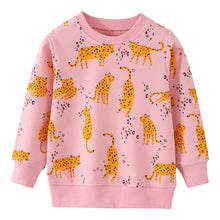 Load image into Gallery viewer, Jumping Meters New Arrival Animals Kids Sweatshirts Cartoon Boys Girls Autumn Winter Hooded Toddler Long Sleeve Clothes Sweaters
