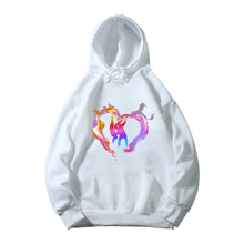 Load image into Gallery viewer, Baby Fall/Winter Hoodies Boys/Girls Handsome Judo Shoulder Throw Design Print White Sweatshirt Kids Soft Clothes Harajuku Tops
