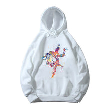 Load image into Gallery viewer, Baby Fall/Winter Hoodies Boys/Girls Handsome Judo Shoulder Throw Design Print White Sweatshirt Kids Soft Clothes Harajuku Tops
