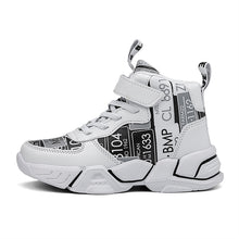 Load image into Gallery viewer, Children Shoes Boy Sneakers Fashion Print Luxury Designer High Top Sneakers Kids Tenis Shoes Boy Sports Casual Free Shipping
