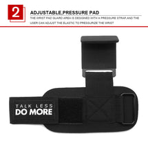 Load image into Gallery viewer, AOLIKES Weight Lifting-Hook Hand-Bar Wrist Straps Glove Weightlifting Strength Training Gym Fitness Hook Weight Lifting Gloves
