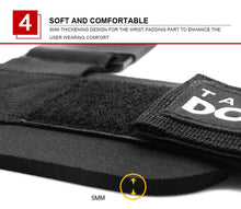 Load image into Gallery viewer, AOLIKES Weight Lifting-Hook Hand-Bar Wrist Straps Glove Weightlifting Strength Training Gym Fitness Hook Weight Lifting Gloves

