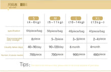 Load image into Gallery viewer, Baby Diaper pants Newborn Nappy Disposable Swaddlers Hypoallergenic Diaper S64 M56 L48 XL40

