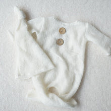 Load image into Gallery viewer, Crochet Mohair Bebe Fotografia Baby Clothe

