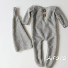 Load image into Gallery viewer, Crochet Mohair Bebe Fotografia Baby Clothe
